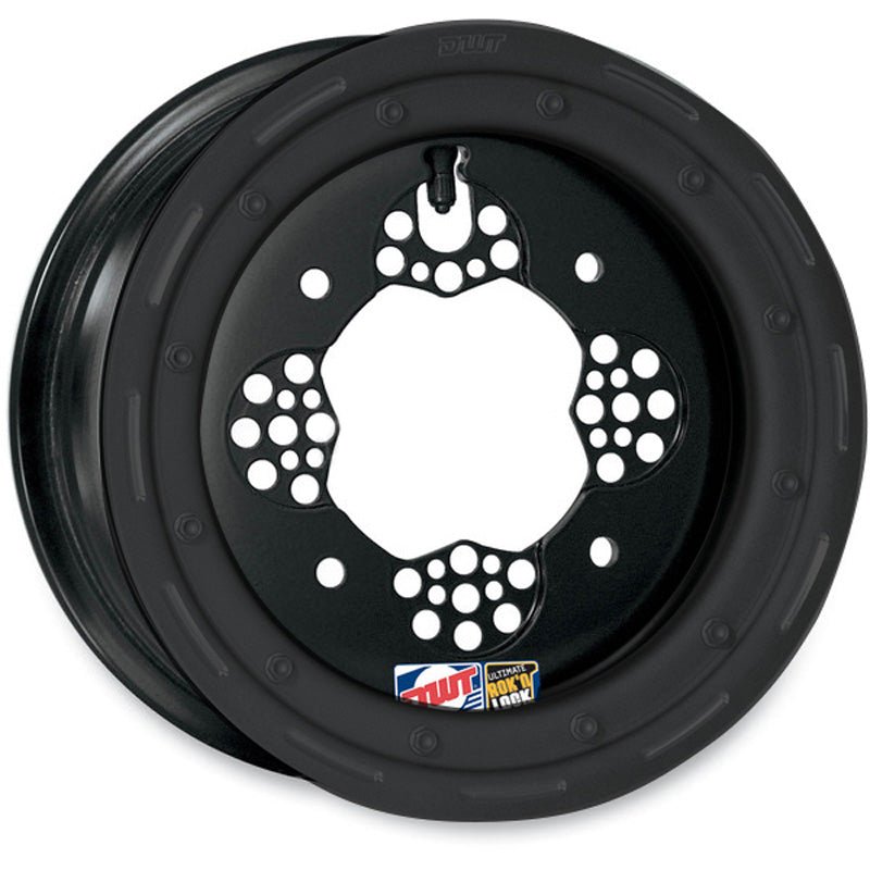 DOUGLAS WHEEL ROK'N - LOK 2 WHEEL 10X5 4+1 4/144, BLACK - DRIVEN Canada's Powersports RO2 - 11 - 269