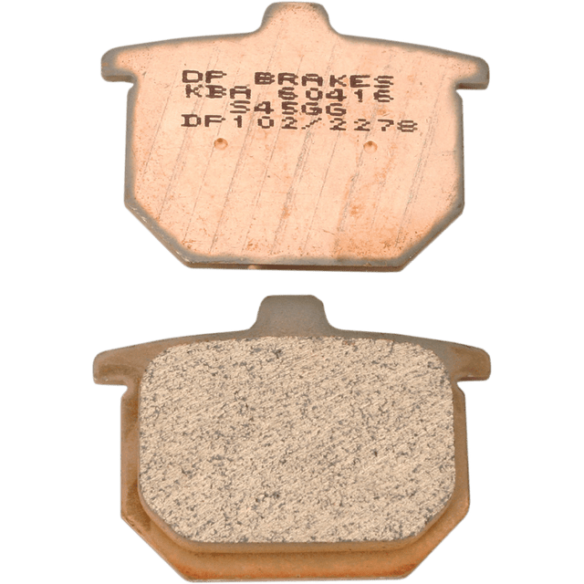 DP BRAKES DP102 STANDARD COMPOUND BRAKE PAD SET - DRIVEN Canada's Powersports 5060637510018DP102