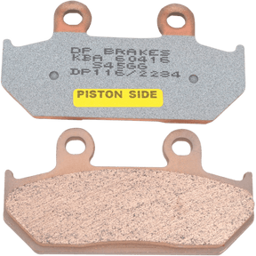 DP BRAKES DP116 STANDARD COMPOUND BRAKE PAD SET - DRIVEN Canada's Powersports 5060637510131DP116