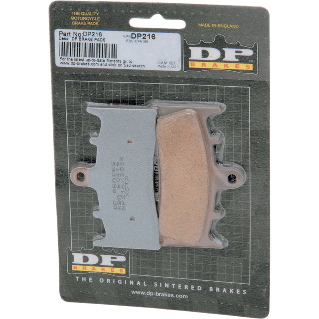 DP BRAKES DP216 STANDARD COMPOUND BRAKE PAD SET - DRIVEN Canada's Powersports 5060637510353DP216