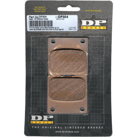 DP BRAKES DP304 STANDARD COMPOUND BRAKE PAD SET - DRIVEN Canada's Powersports 5060637513798DP304