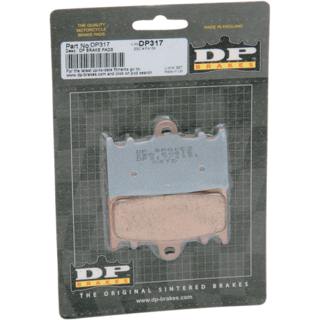 DP BRAKES DP317 STANDARD COMPOUND BRAKE PAD SET - DRIVEN Canada's Powersports 5060637510490DP317
