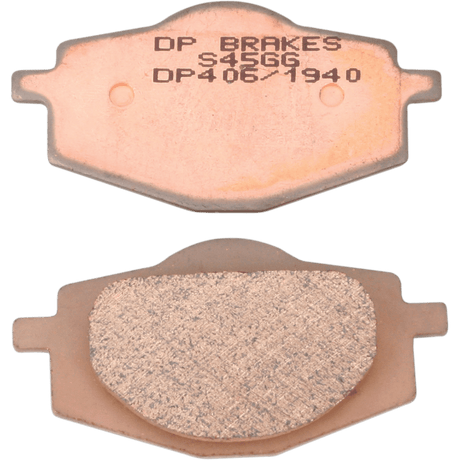 DP BRAKES DP406 STANDARD COMPOUND BRAKE PAD SET - DRIVEN Canada's Powersports 5060637510599DP406