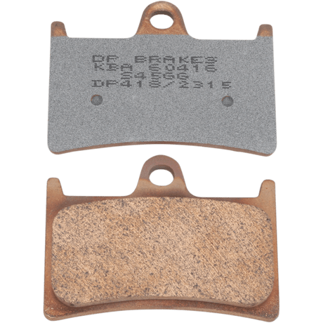 DP BRAKES DP418 STANDARD COMPOUND BRAKE PAD SET - DRIVEN Canada's Powersports 5060637510681DP418