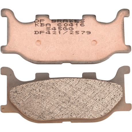 DP BRAKES DP421 STANDARD COMPOUND BRAKE PAD SET - DRIVEN Canada's Powersports 5060637510711DP421