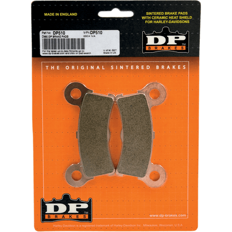 DP BRAKES DP510 STANDARD COMPOUND BRAKE PAD SET - DRIVEN Canada's Powersports 5060637513811DP510