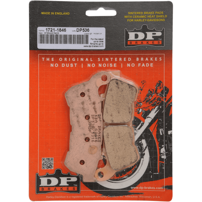 DP BRAKES DP536 STANDARD COMPOUND BRAKE PAD SET - DRIVEN Canada's Powersports 5060637513842DP536