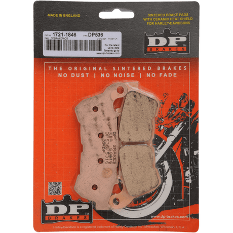 DP BRAKES DP536 STANDARD COMPOUND BRAKE PAD SET - DRIVEN Canada's Powersports 5060637513842DP536