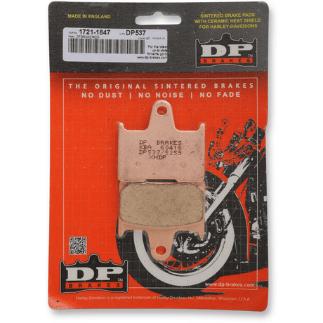DP BRAKES DP537 STANDARD COMPOUND BRAKE PAD SET - DRIVEN Canada's Powersports 5060637513859DP537