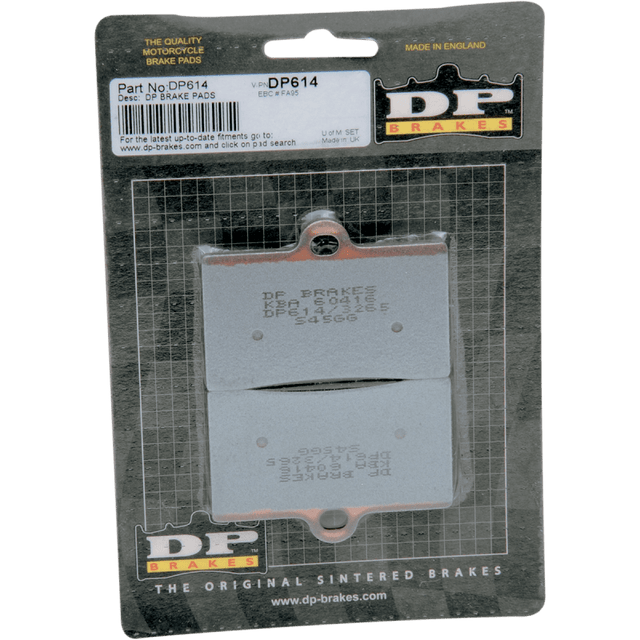 DP BRAKES DP614 STANDARD COMPOUND BRAKE PAD SET - DRIVEN Canada's Powersports 5060637511275DP614