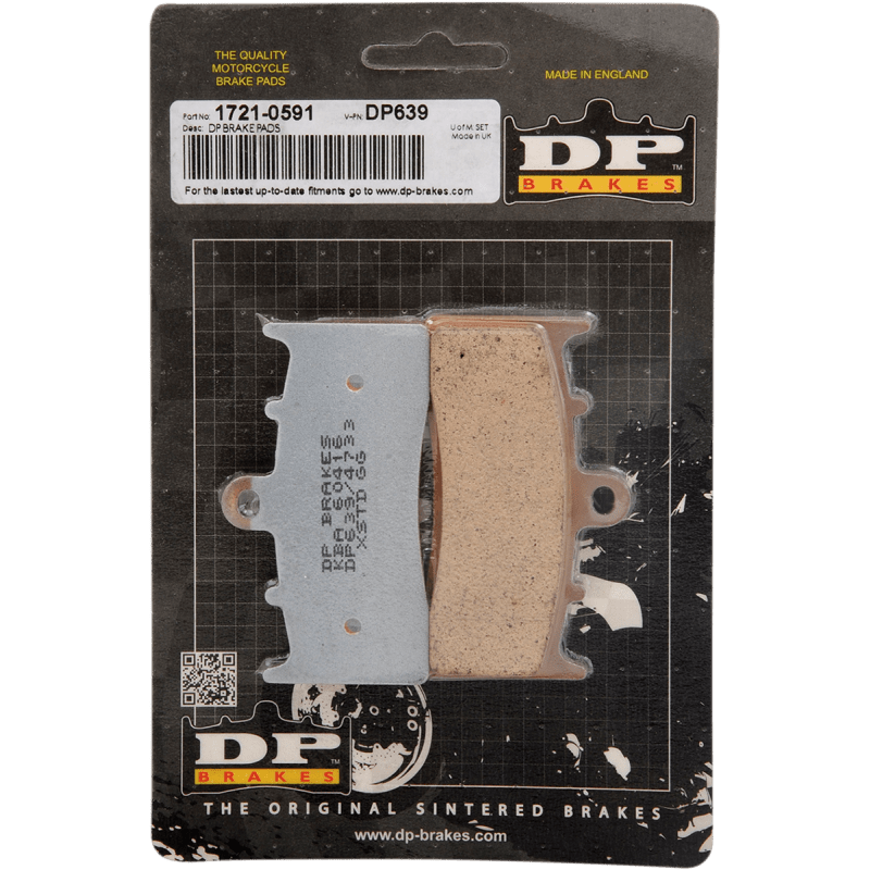 DP BRAKES DP639 STANDARD COMPOUND BRAKE PAD SET - DRIVEN Canada's Powersports 5060637511411DP639