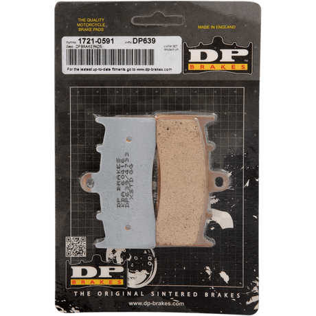 DP BRAKES DP639 STANDARD COMPOUND BRAKE PAD SET - DRIVEN Canada's Powersports 5060637511411DP639
