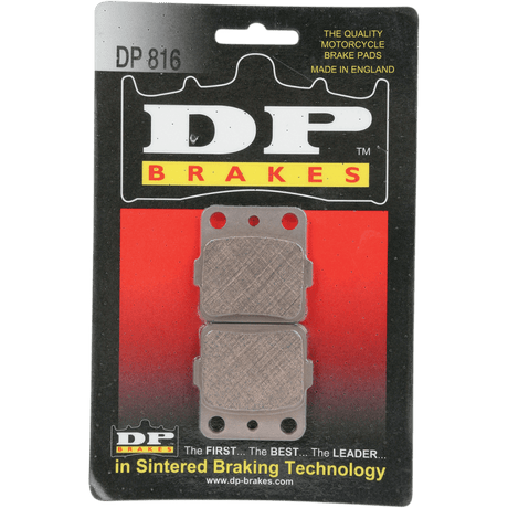 DP BRAKES DP816 STANDARD COMPOUND BRAKE PAD SET - DRIVEN Canada's Powersports 5060637511985DP816