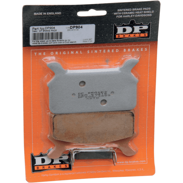 DP BRAKES DP904 STANDARD COMPOUND BRAKE PAD SET - DRIVEN Canada's Powersports 5060637513996DP904