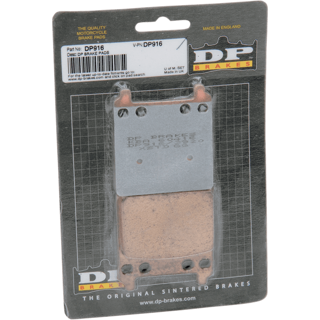DP BRAKES DP916 STANDARD COMPOUND BRAKE PAD SET - DRIVEN Canada's Powersports 5060637514054DP916