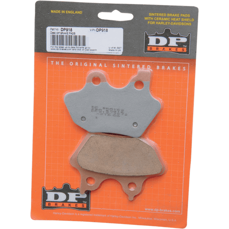 DP BRAKES DP918 STANDARD COMPOUND BRAKE PAD SET - DRIVEN Canada's Powersports 5060637514078DP918
