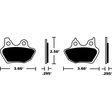 DP BRAKES DP918 STANDARD COMPOUND BRAKE PAD SET - DRIVEN Canada's Powersports 5060637514078DP918
