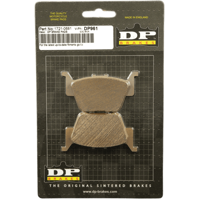 DP BRAKES DP961 STANDARD COMPOUND BRAKE PAD SET - DRIVEN Canada's Powersports 5060637512227DP961