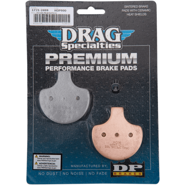 DP BRAKES HDP900 DRAG PREMIUM SINTERED PADS - DRIVEN Canada's Powersports HDP900