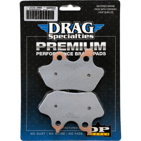 DP BRAKES HDP957 DRAG PREMIUM SINTERED PADS - DRIVEN Canada's Powersports HDP957