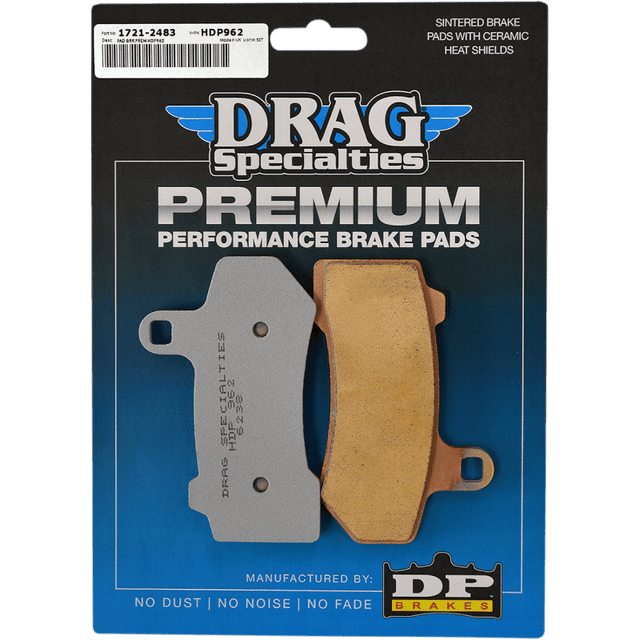 DP BRAKES HDP962 DRAG PREMIUM SINTERED PADS - DRIVEN Canada's Powersports HDP962