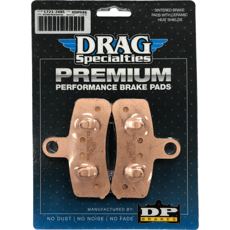 DP BRAKES HDP986 DRAG PREMIUM SINTERED PADS - DRIVEN Canada's Powersports HDP986