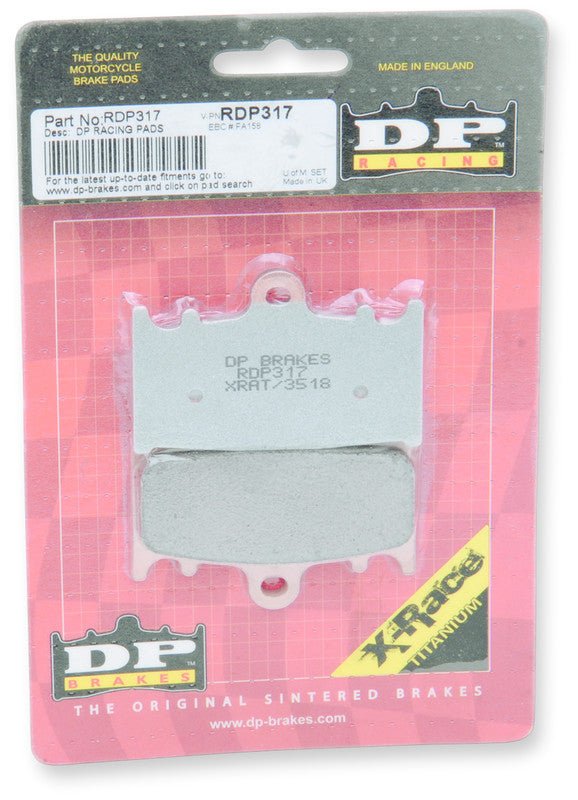 DP BRAKES RDP317 RACE COMPOUND BRAKE PAD SET - DRIVEN Canada's Powersports 5060637513026RDP317