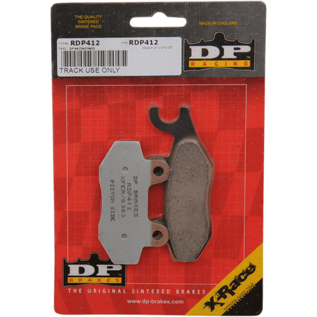 DP BRAKES RDP412 RACE COMPOUND BRAKE PAD SET - DRIVEN Canada's Powersports 5060637513057RDP412