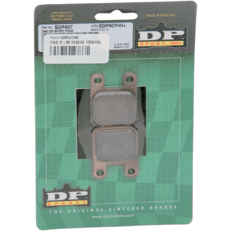 DP BRAKES SDP607HH SPORT HH COMPOUND BRAKE PAD SET - DRIVEN Canada's Powersports 5060637512692SDP607HH