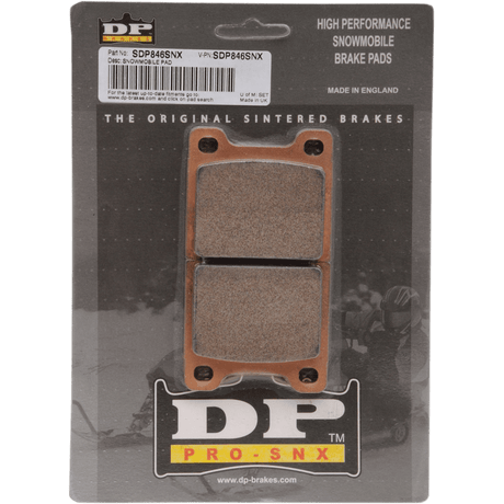 DP BRAKES SDP846SNX SNOW HH COMPOUND BRAKE PAD SET - DRIVEN Canada's Powersports 5060637513712SDP846SNX
