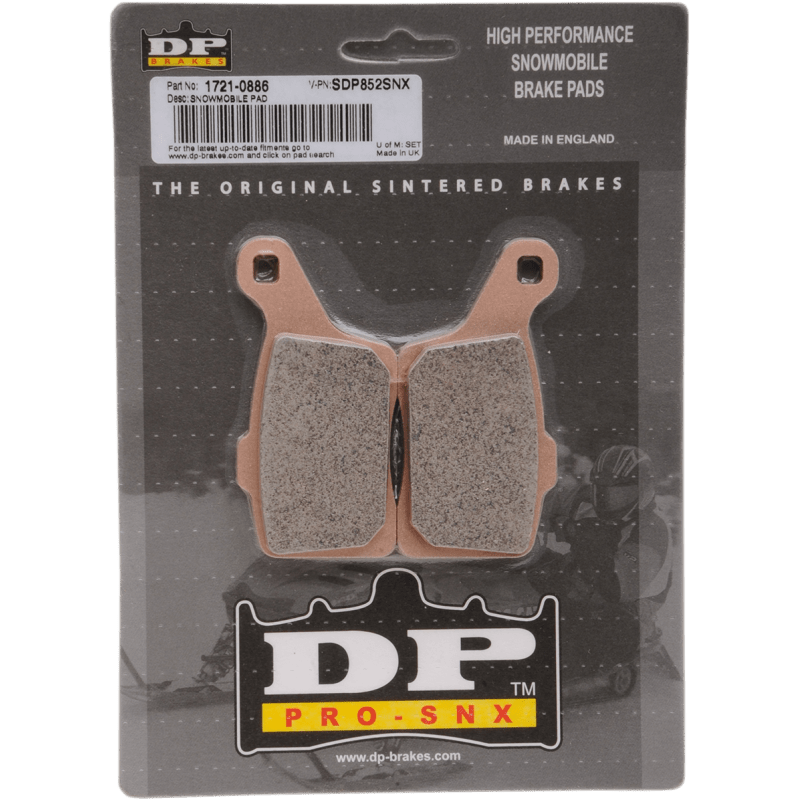 DP BRAKES SDP852SNX SNOW HH COMPOUND BRAKE PAD SET - DRIVEN Canada's Powersports 5060637513774SDP852SNX
