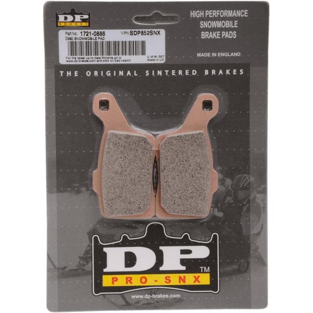 DP BRAKES SDP852SNX SNOW HH COMPOUND BRAKE PAD SET - DRIVEN Canada's Powersports 5060637513774SDP852SNX