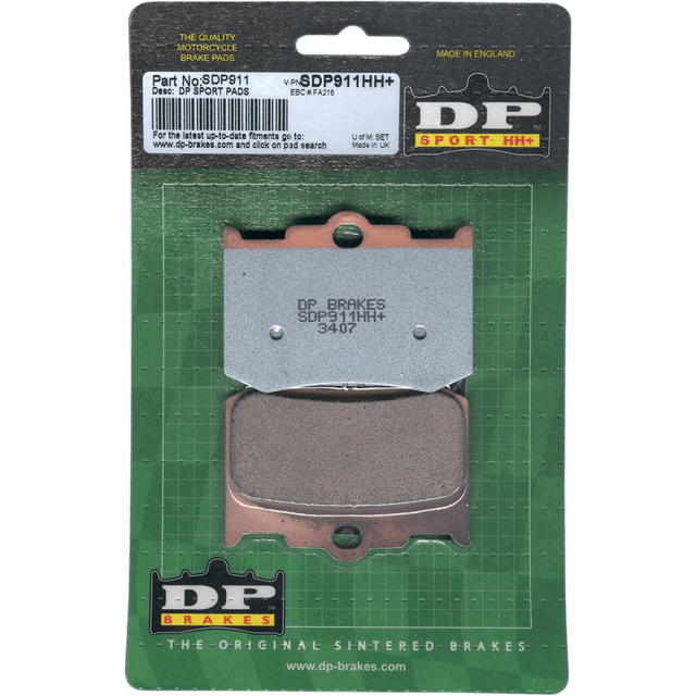 DP BRAKES SDP911HH SPORT HH COMPOUND BRAKE PAD SET - DRIVEN Canada's Powersports 5060637512791SDP911HH