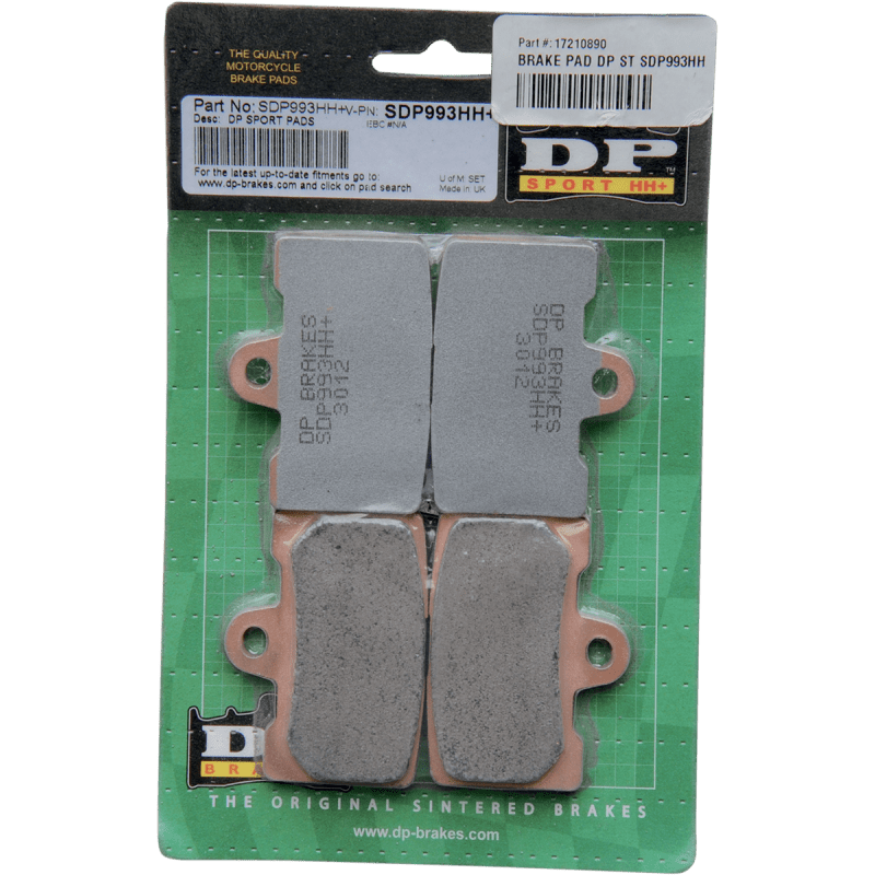 DP BRAKES SDP993HH SPORT HH COMPOUND BRAKE PAD SET - DRIVEN Canada's Powersports 5060637512937SDP993HH