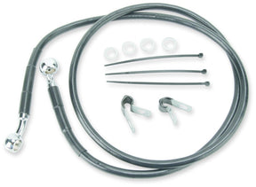 DRAG SPECIALTIES 00 - 05 FXD +4 FRT BRK LINE KIT - DRIVEN Canada's Powersports 640112 - 4BLK