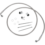 DRAG SPECIALTIES 00 - 07 FLST/F FRT S/S BRAKE LINE KIT +6 (660214 - 6) - DRIVEN Canada's Powersports 660214 - 6