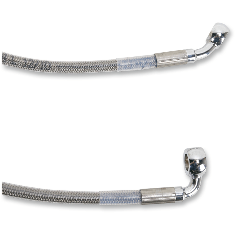 DRAG SPECIALTIES 00 - 07 FLST/F FRT S/S BRAKE LINE KIT +6 (660214 - 6) - DRIVEN Canada's Powersports 660214 - 6