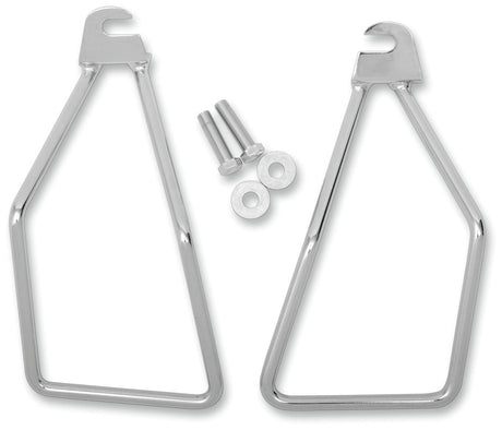 DRAG SPECIALTIES 00 - 17 FX/FLST SADDLEBAG SUPPORTS 1 BOLT (DS - 110859) - DRIVEN Canada's Powersports DS - 110859