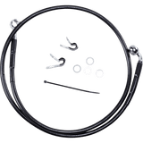 DRAG SPECIALTIES 04 - 10 +6 FRT BRAKE LINE KIT - DRIVEN Canada's Powersports 660313 - 6BLK