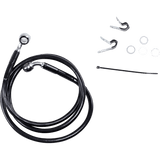 DRAG SPECIALTIES 04 - 10883C/1200C +4 FRT BRK LINE KIT - DRIVEN Canada's Powersports 660310 - 4BLK