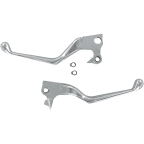DRAG SPECIALTIES 04 - 13 CHROME LEVER SET - DRIVEN Canada's Powersports 0610 - 0127