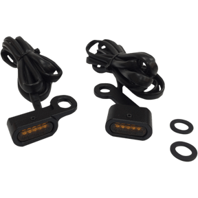 DRAG SPECIALTIES 04 - 19 LED H/B MRKR LIGHTS AMBR PR - DRIVEN Canada's Powersports L22 - 0231MBAE