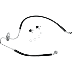 DRAG SPECIALTIES 05 - 07 FLHT,FLHR,FLHX,FLTR LINE KIT - DRIVEN Canada's Powersports 640229 - BLK