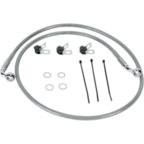 DRAG SPECIALTIES 05 - 07 FLSTN FRT BRAKE LINE KIT (660219) - DRIVEN Canada's Powersports 660219