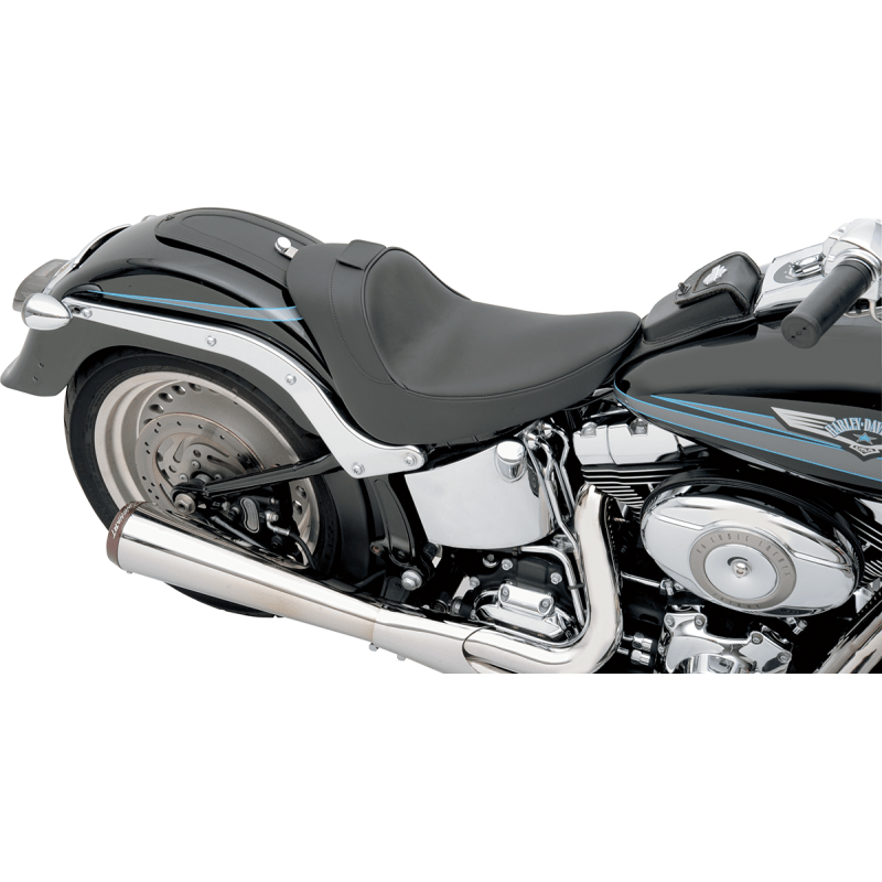DRAG SPECIALTIES 06 - 10 FXST SOLO SEAT SMOOTH F/B/REST (0802 - 0626) - DRIVEN Canada's Powersports 0802 - 0626