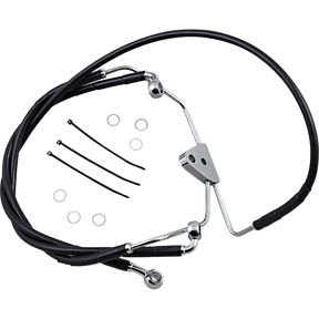 DRAG SPECIALTIES 08 - 13 FLHT +6BLK FRT BRK/LI KIT WOABS (620085 - 6BLK) - DRIVEN Canada's Powersports 620085 - 6BLK