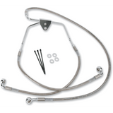 DRAG SPECIALTIES 08 - 13 FLHT FRT WO/ABS S/S BR/LINE +2 (620085 - 2) - DRIVEN Canada's Powersports 620085 - 2