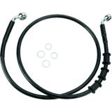 DRAG SPECIALTIES 08 - 14 FLSTN FRT S/B BRAKE LINE KIT +2 (680219 - 2BLK) - DRIVEN Canada's Powersports 680219 - 2BLK