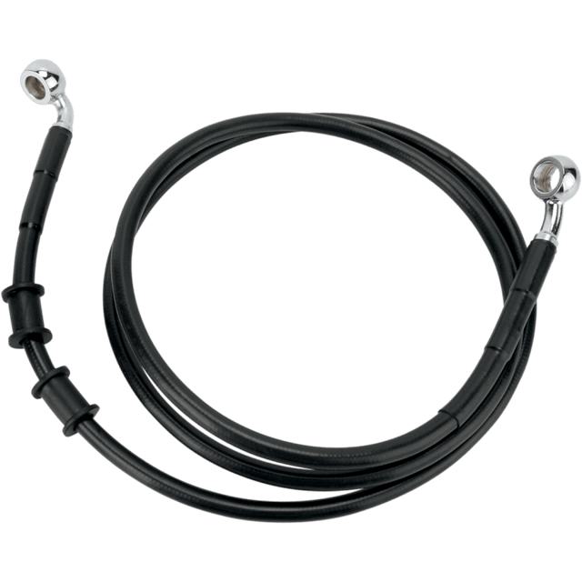 DRAG SPECIALTIES 08 - 14 FXDC FRT S/B BRAKE LINE KIT +6 (660330 - 6BLK) - DRIVEN Canada's Powersports 660330 - 6BLK