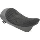 DRAG SPECIALTIES 08 - 19 FLHT SEAT SOLO F.SUEDE DIAM FL (0801 - 1039) - DRIVEN Canada's Powersports 0801 - 1039